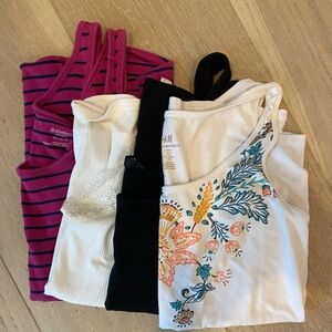 Maternity Floral and Striped Tops Collection